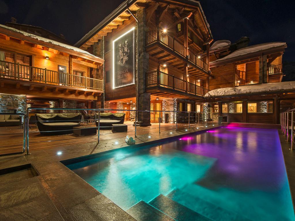 Hotel Principe Delle Nevi Breuil-Cervinia Exteriör bild