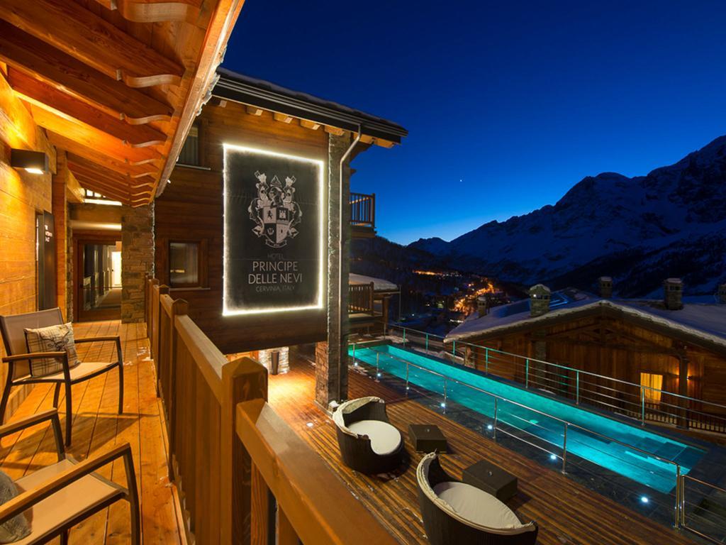 Hotel Principe Delle Nevi Breuil-Cervinia Exteriör bild